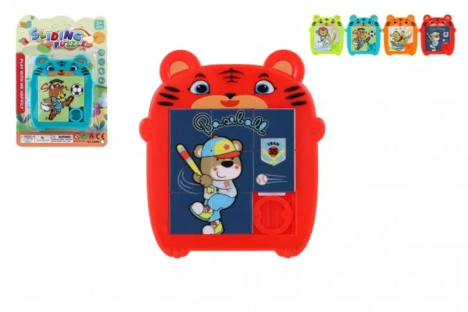 Teddies Přesouvačka - Hlavolam zvířátko - 9 x 10 cm