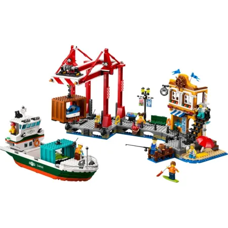 LEGO City 60422 - Přístav s nákladní lodí
