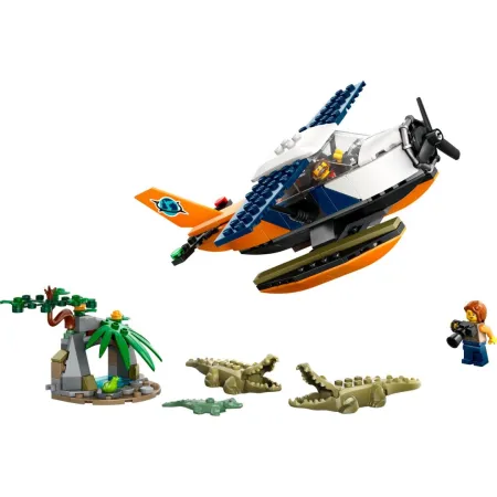 LEGO City 60425 - Hydroplán na průzkum džungle