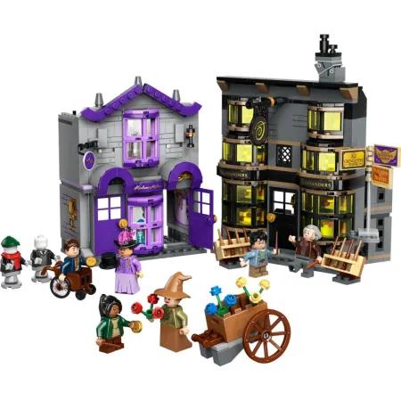 LEGO Harry Potter 76439 - Ollivanderův obchod a Obchod madame Malkinové