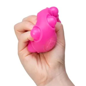 Schylling NeeDoh - Happy Snapp - 1 ks - růžová