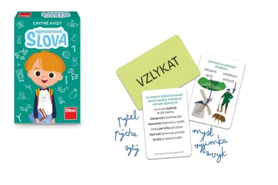 Dino Chytré kvízy - VYJMENOVANÁ SLOVA - naučná společenská hra