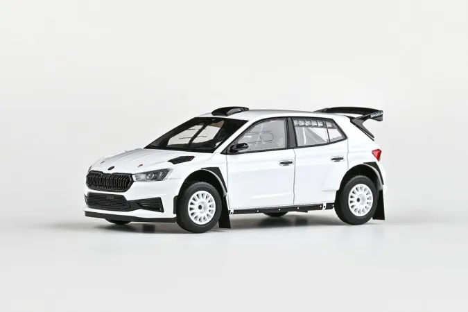 Abrex Škoda Fabia IV RS Rallye2 (2022) - Bílá