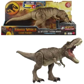 Mattel Jurassic World - Zběsilý útok T-REXE - se zvuky