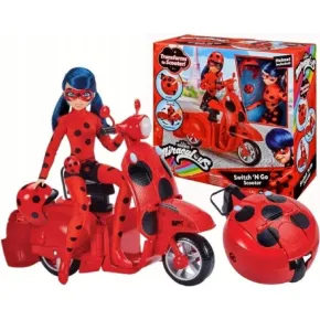 Orbico MIRACULOUS SKUTER + Panenka LUCKY CHARM (playset)