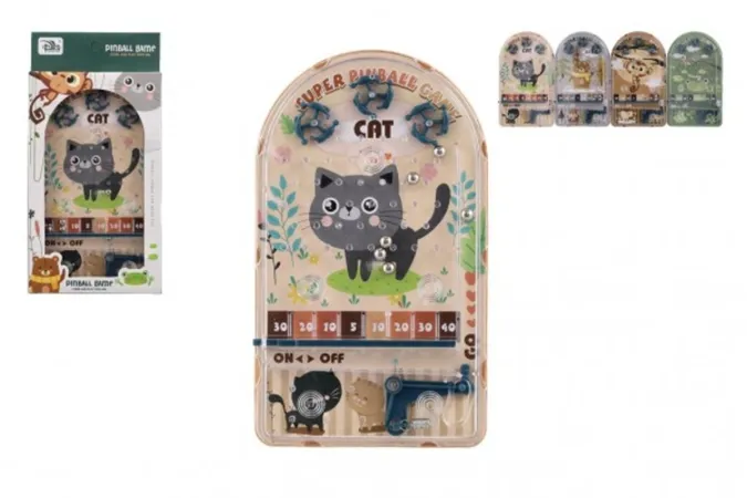 Teddies Pinball - hra kuličková - Cvrnkací hlavolam