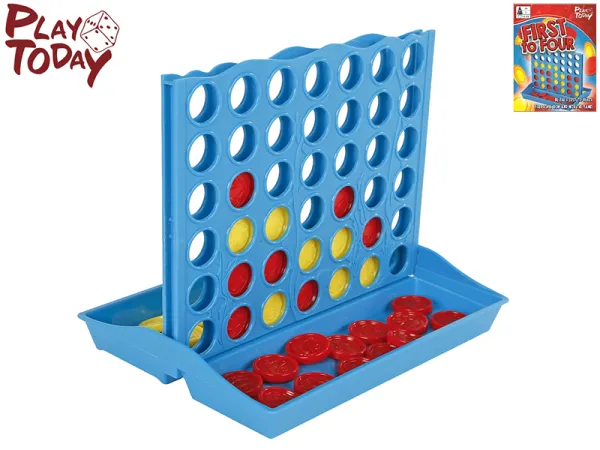 Mikro trading Play Today - Piškvorky - společenská hra v krabičce - 15,5 cm