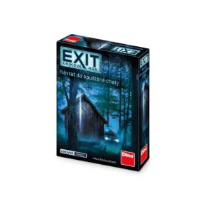 Dino EXIT - ÚNIKOVÁ HRA: NÁVRAT DO OPUŠTĚNÉ CHATY - párty hra