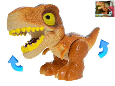 Mikro trading Dinosaurus T-Rex - 17 cm - pohyblivé části