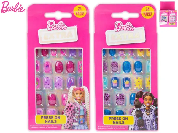 Mikro trading Barbie - Sada nalepovacích nehtů