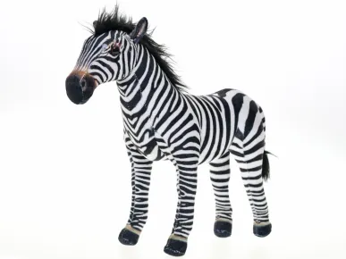 Mikro trading Zebra plyšová - 28 cm - stojící