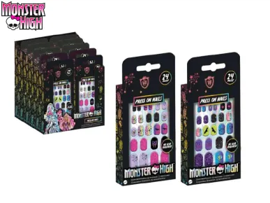 Mikro trading Monster High - Sada nalepovacích nehtů - 2 druhy