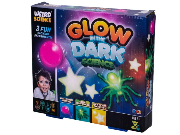 Mikro trading Glow in the dark - Sada pokusů v krabičce