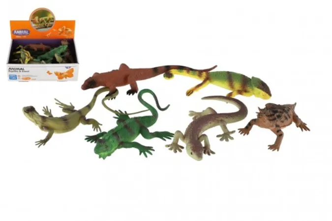 Teddies Zvířátka plazi a ještěři - mix druhů