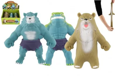 Teddies Příšera antistresová natahovací plněná pískem - 15 cm