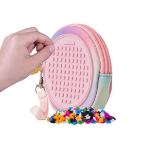 Pixie crew Kapsa kruh - Srdce a tlapky - růžová