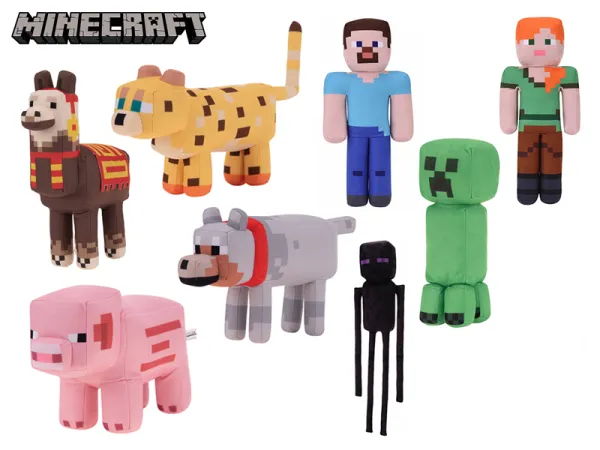 Mikro trading Minecraft - 30 cm - 8 druhů