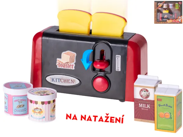 Mikro trading Toastovač na natažení - s doplňky