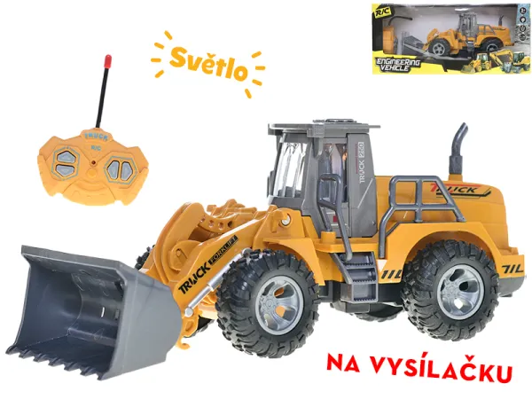 Mikro trading RC bagr nakladač - 23 cm - plná funkce