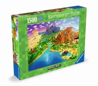 Ravensburger Puzzle - Minecraft: Svět Minecraftu - 1500 dílků