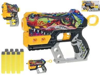 Mikro trading Pistole - 22,5 cm - na pěnové náboje