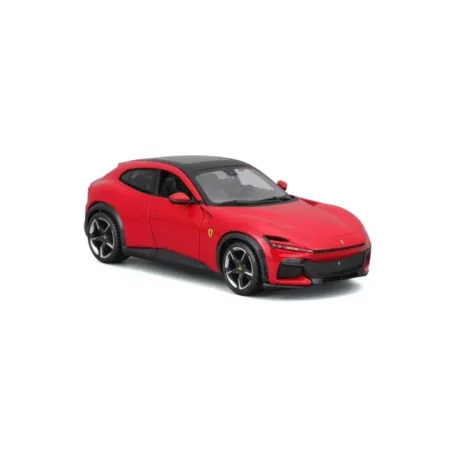 Bburago Sestavený kovový model auta Ferrari Purosangue
