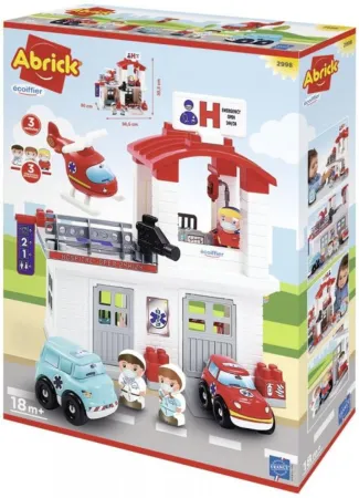 Ecoiffier Stavebnice Abrick - Nemocnice