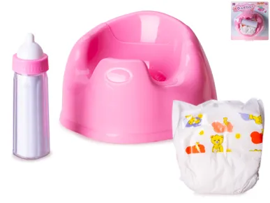 Mikro trading Nočník pro miminko s doplňky - 3 ks