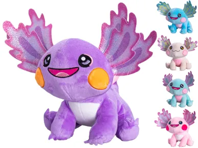 Mikro trading Axolotl plyšový - 28 cm - sedící