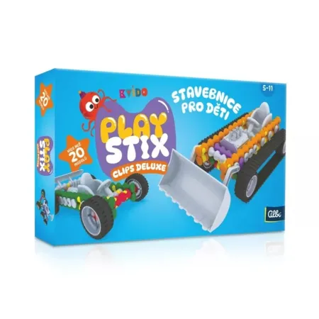 Albi Kvído - Stavebnice Playstix - Clips Deluxe - 150 dílů