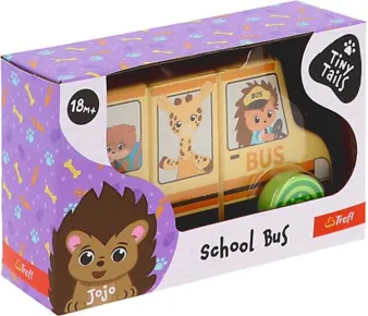Trefl Autobus školní magnetický - 14 cm