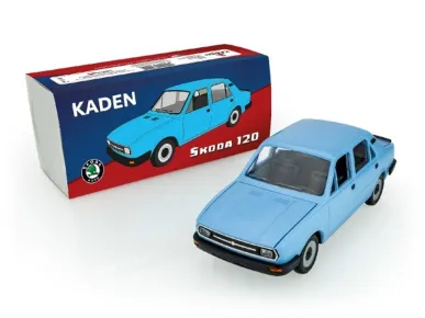 Teddies Auto Škoda 120 - 21 cm