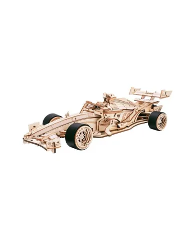 RoboTime 3D dřevěná skládačka - Závodní auto