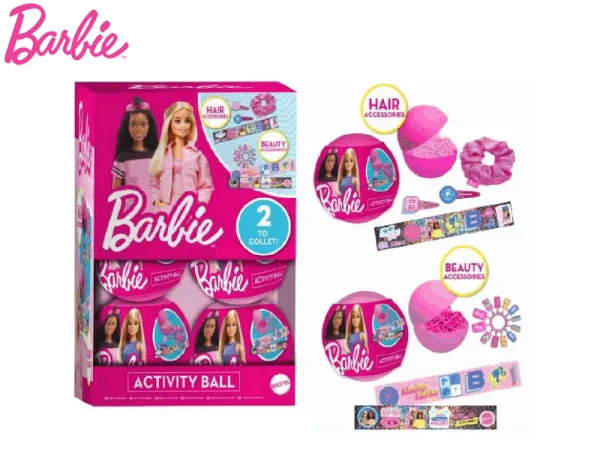 Mikro trading Barbie - malá sada krásy v míčku