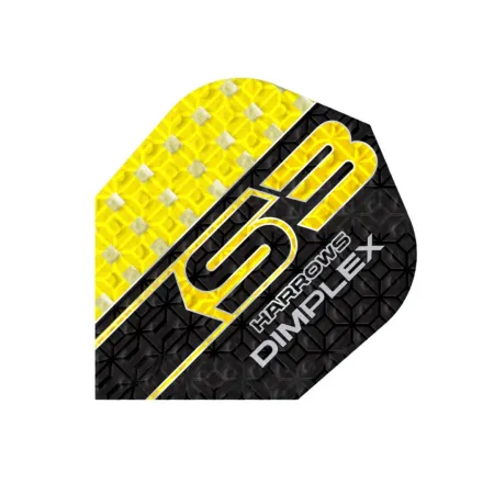 Harrows Letky Dimplex S3 - No6 - Yellow F4554