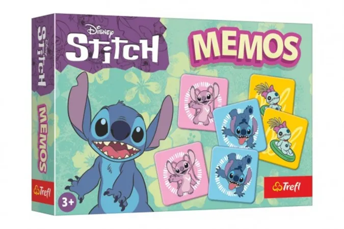 Trefl Lilo & Stitch - Pexeso papírové - společenská hra