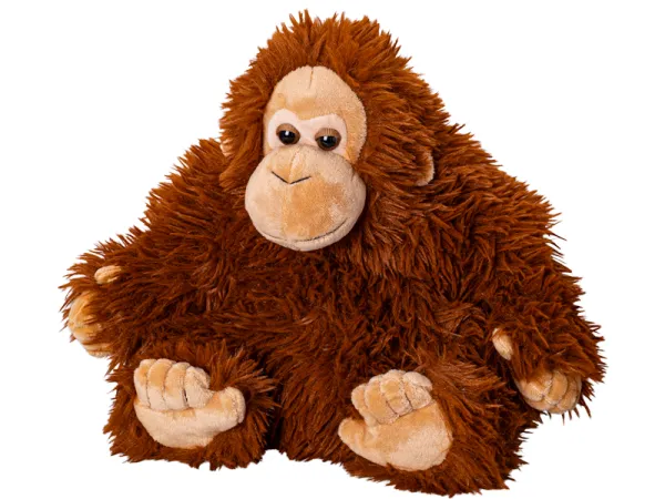 Mikro trading Orangutan plyšový - 30 cm - sedící