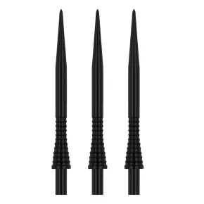 Red Dragon Kovové hroty Raptor GT Gripped - Black - 38 mm