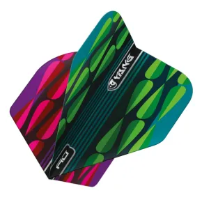 Red Dragon Letky Yin Yang - Pink & Green RF6978