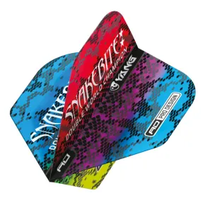 Red Dragon Letky Peter Wright - Yin Yang - Green & Blue RF6967