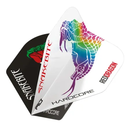 Red Dragon Letky Peter Wright - Yin Yang - Black & White RF6876