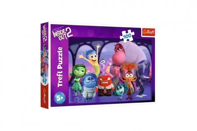 Trefl Puzzle - V hlavě 2 (Inside Out 2) - 100 dílků