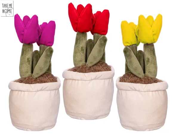 Mikro trading Take Me Home - Rostlina pokojová plyšová - 25 cm