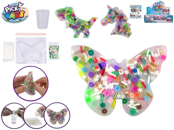 Mikro trading Picky Pads - Sada pro výrobu gelové podložky - 8 cm