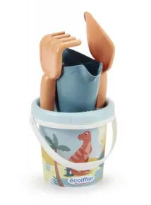 Ecoiffier Kyblíček Dinosaurus s konvičkou a příslušenstvím