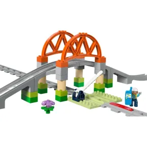 LEGO DUPLO 10426 - Železniční most a koleje – rozšiřující sada