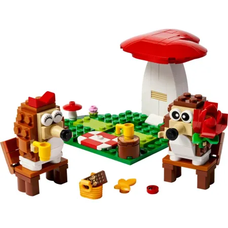 LEGO ICONS 40711 - Ježčí rande s piknikem
