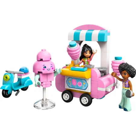 LEGO FRIENDS 42643 - Stánek s cukrovou vatou a skútr
