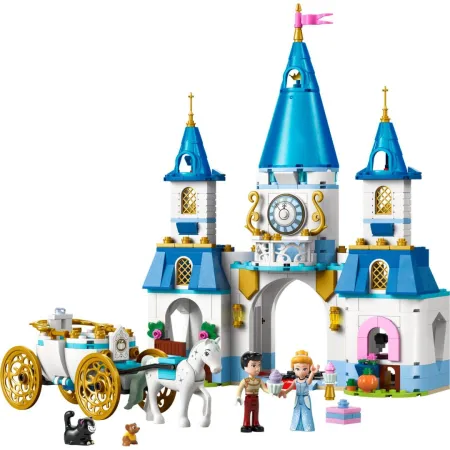 LEGO DISNEY 43275 - Popelčin zámek a kočár s koňmi