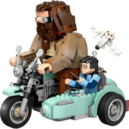 LEGO Harry Potter 76443 - Hagrid a Harry na motorce